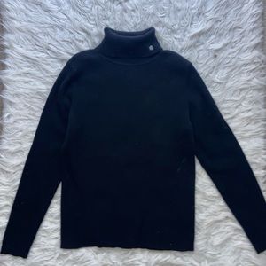 Ralph Lauren Black Turtle neck sweater stretchy
